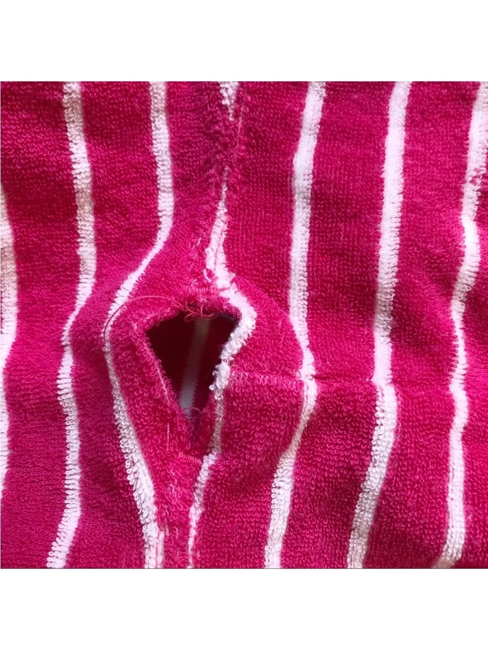 Dog Hoodie 3 for 15 SALE CLEARANCE Pink Striped Terry T-Shirt XS-S